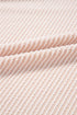 Corded Lantern Sleeve Top Ruffled Mini Skirt Two Piece Dress